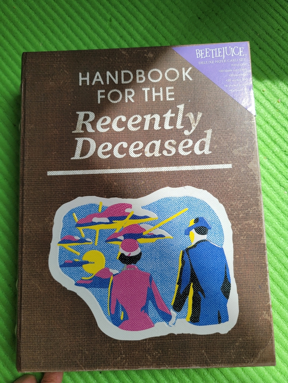 Handbook for the Recently Deceased Notecard Set - Beetlejuice